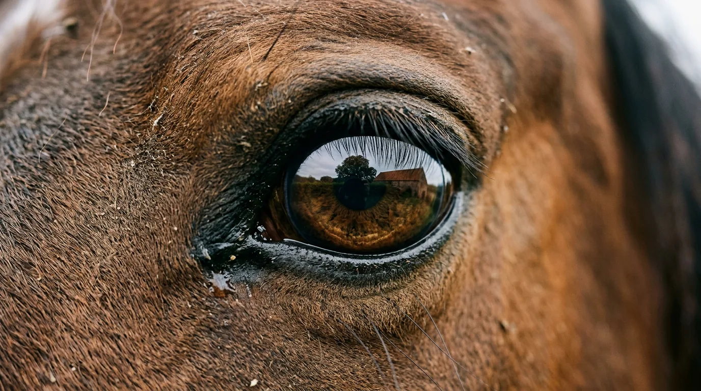 Un regard de cheval, Écurie des Deux Cœurs, Fillière